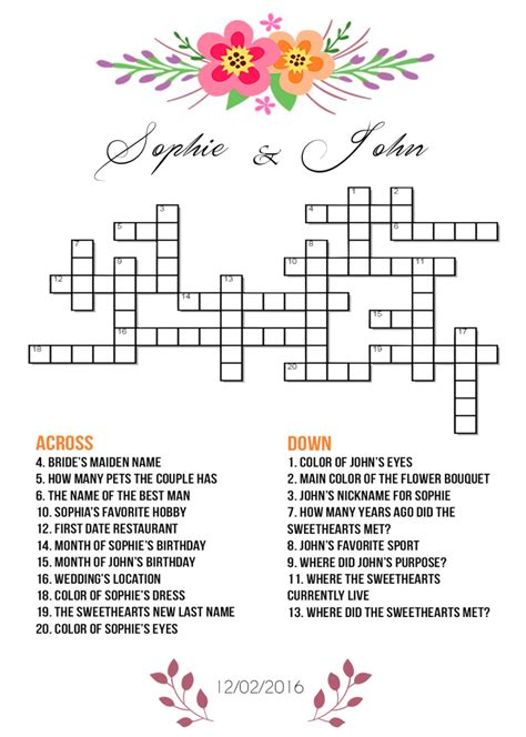 1 M. . Have a vegas wedding say crossword clue